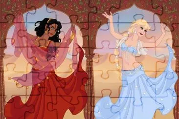 Esmeralda Elsa jigsaw puzzle