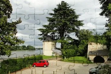 Montsoreau. Francia jigsaw puzzle