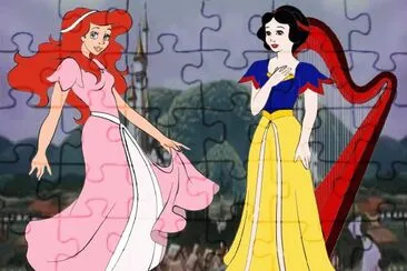 Ariel SnowWhite jigsaw puzzle