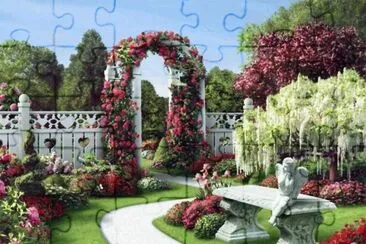 jardin jigsaw puzzle
