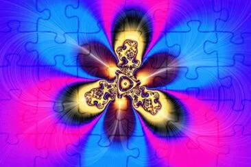 Fractal jigsaw puzzle