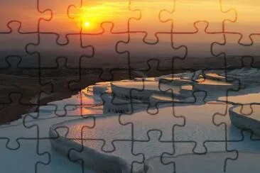 Pamukkale. TurquÃ­a jigsaw puzzle