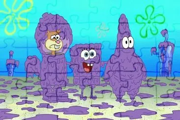 פאזל של SpongeBob