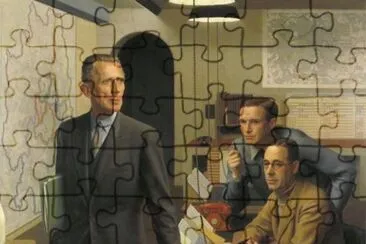 פאזל של Meredith Frampton 1894-1984