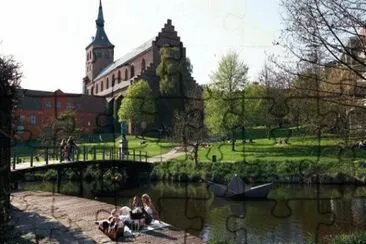 Odense. Dinamarca jigsaw puzzle