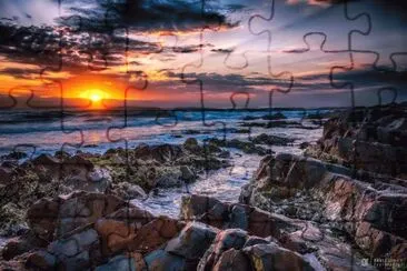 Costa de Tweed. Australia jigsaw puzzle