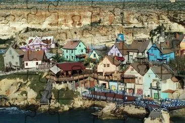 Popeye Village - Malta jigsaw puzzle