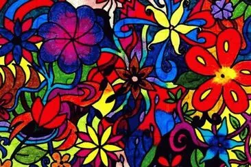 Flowerful art by Militao dos Santos