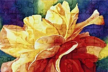 Poppy Watercolor jigsaw puzzle