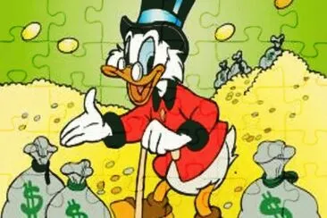 Scrooge McDuck jigsaw puzzle