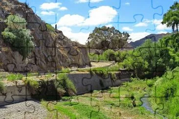 La RN 40 en la provincia de Salta. Argentina jigsaw puzzle