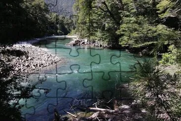 RÃ­o Cisne. Chubut. Argentina jigsaw puzzle