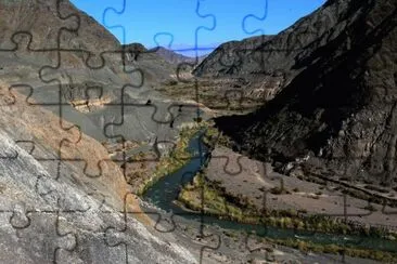 RÃ­o JÃ¡chal. San Juan. Argentina jigsaw puzzle