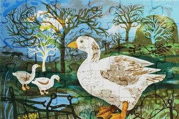 Orchad Goose by Mark Hearld jigsaw puzzle