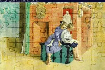 Escena jigsaw puzzle
