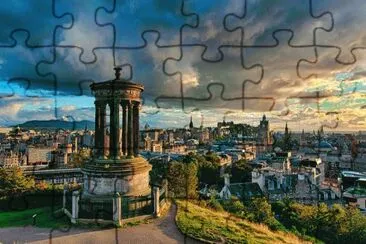 פאזל של Edimburgo. Escocia