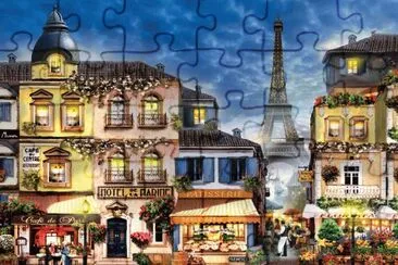 Paris jigsaw puzzle