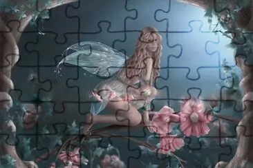 Flores mÃ¡gicas jigsaw puzzle