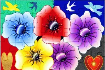 A Friendly Bouquet jigsaw puzzle