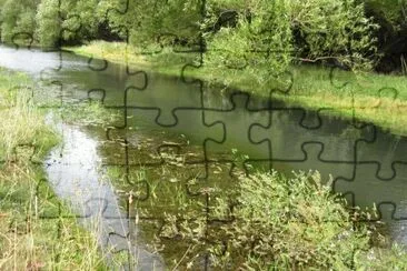 RÃ­o Gualjaina. Chubut. Argentina jigsaw puzzle