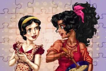 SnowWhite Esmeralda jigsaw puzzle