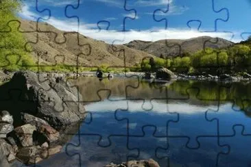 RÃ­o AluminÃ©. NeuquÃ©n. Argentina jigsaw puzzle