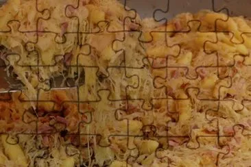 Food jigsaw puzzle