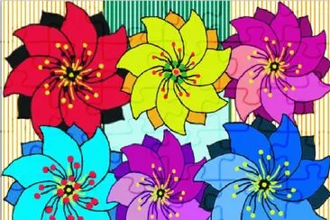 Twirling Flowers