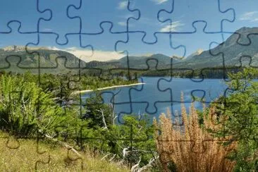 Lago Ã‘orquinco. NeuquÃ©n. Argentina jigsaw puzzle