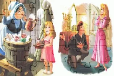 Aurora Merryweather Philip jigsaw puzzle