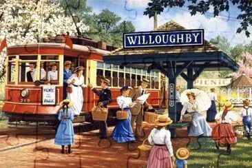 Tram ride by John Sloane