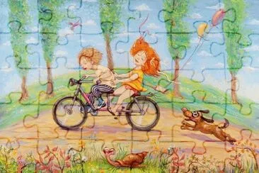 bicicleta jigsaw puzzle