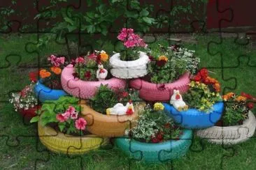 macetas recicladas jigsaw puzzle