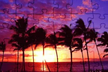 פאזל של Hawaiian sunset  Maui Island