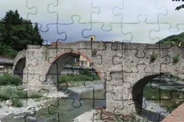 Campo Ligure ponte medievale jigsaw puzzle
