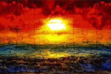 Sunset jigsaw puzzle