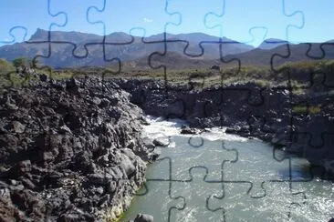RÃ­o Grande. Mendoza. Argentina jigsaw puzzle