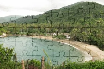 פאזל של PN Tayrona. Santa Marta. Colombia