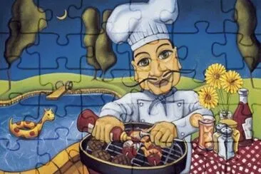 BBQ chef by Will Rafuse