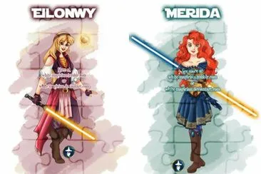 Eilonwy Merida jigsaw puzzle