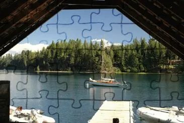 BahÃ­a Manzano. NeuquÃ©n. Argentina jigsaw puzzle