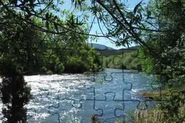 RÃ­o Corcovado. Chubut. Argentina jigsaw puzzle