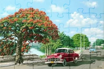 carro jigsaw puzzle