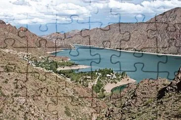 Embalse Los Reyunos. Mendoza. Argentina