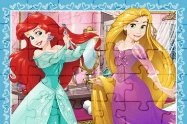 פאזל של Ariel Rapunzel