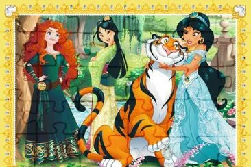 Merida Mulan Jasmine