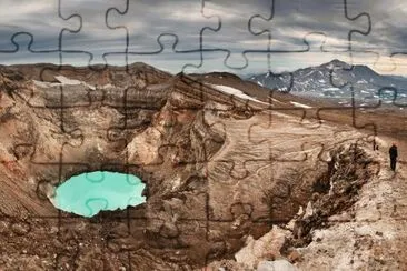 En Kamchatka. Siberia. Rusia jigsaw puzzle