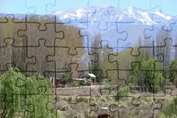 Uspallata. Mendoza. Argentina jigsaw puzzle