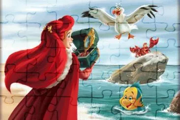 Ariel jigsaw puzzle