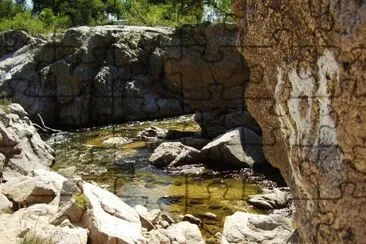 RÃ­o Mina Clavero. CÃ³rdoba. Argentina jigsaw puzzle